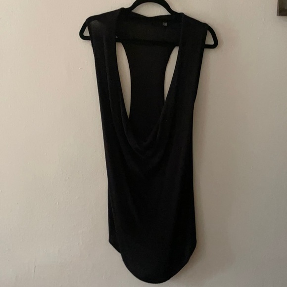 Vince Tops - Vince rayon black top size S